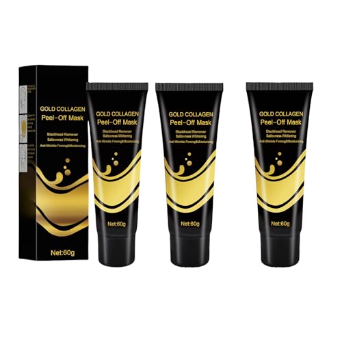Masque anti-âge en or pour hydrater la peau, lisser les ridules et éliminer les points noirs