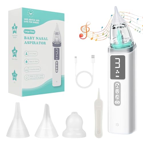 Horuili® Nasensauger Elektrisch, Elektrischer Nasensauger für Babys, 5...