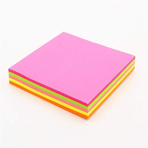 BanteyBanatey Self Stick Note/Memo Pad in Assorted Colours (Pack of 2)) (100 Sheets)