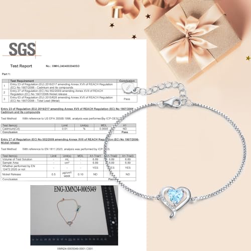 LAVOMO Bracciale Cuore Bracciale Donna Oro Rosa