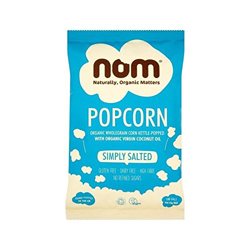 Nom Organic Simply Salted Popcorn 20g