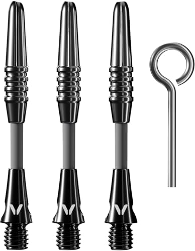 Viper Carbon Fiber High Performance Ultra-Light Dart Shafts Set of 3 Short Black