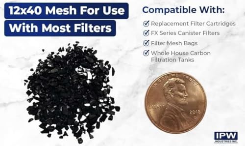 IPW Industries Inc. | Coconut Carbon Filter Refills for Whole House Water Filter System - Water Purifier and Odor Absorber Granular Activated Carbon, Compatible for PC1000-R by IPW Industries Inc - Used condition - Image 3