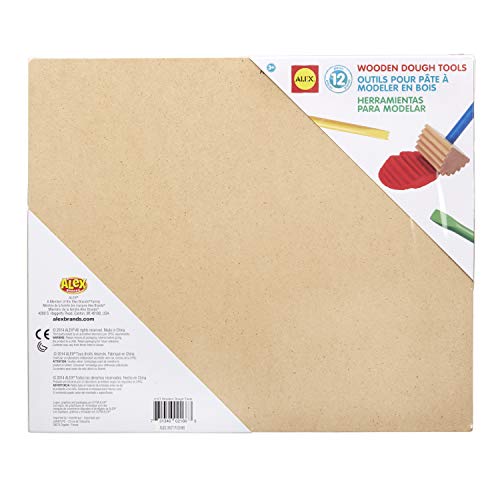 Alex Art Wooden Dough Tools Set Kids Art And Craft Activity #TOP2