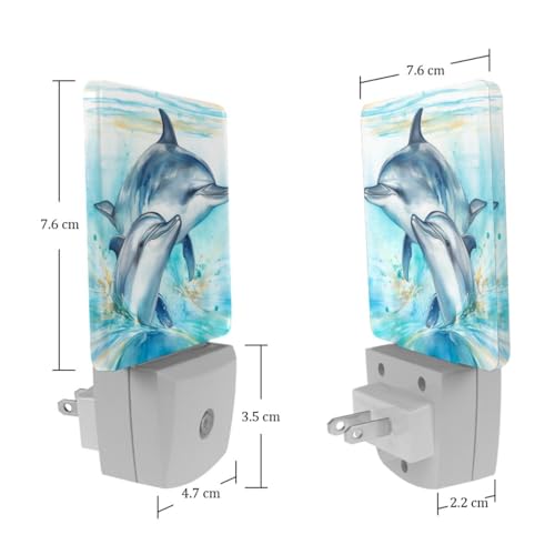 Lámpara nocturna LED con sensor para niños 7.6x7.6cm miniatura 7