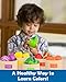 LilKisThk Wooden Play Food Set Color Sorting Toys, Pretend Food for Kitchen Accessories, Toddler Fruit Veggies Cutting Toy, Grocery Store Pretend for Kids