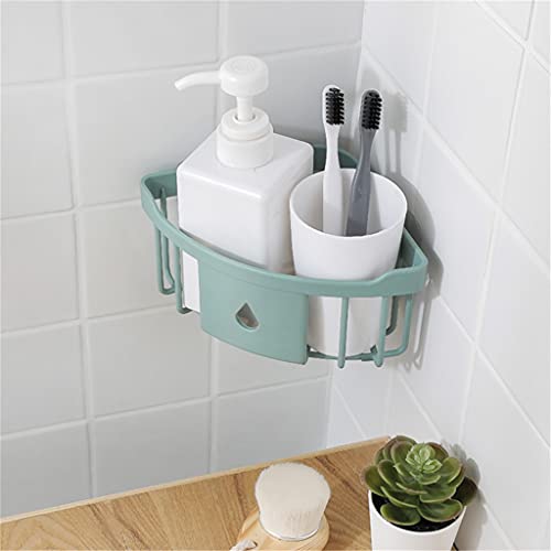 Rangement de salle de bain d'angle pour éliminer le désordre mural - 3
