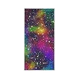 Größe: 76 x 38 cm. RELEESSS Bunte Universe Nebula Handt¨¹cher Weiche Mikrofaser Schnell Trocknendes Handtuch f¨¹r Zuhause Badezimmer K¨¹che Reise Sport Gym Yoga Spa Mehrzweck-Verwendung