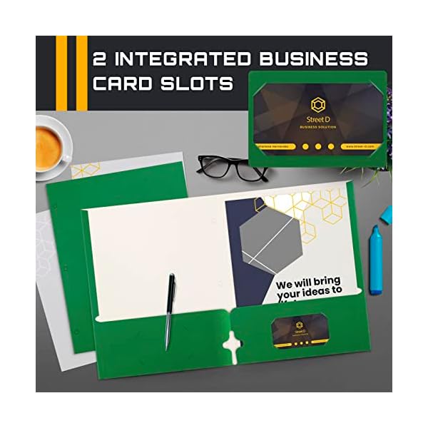 Two-Pocket-Portfolio-Folders-50-Pack-Green-Letter-Size-Paper-Folders-by-Better-Office-Products-50-Pieces-Green Two-Pocket-Portfolio-Folders-50-Pack-Green-Letter-Size-Paper-Folders-by-Better-Office-Products-50-Pieces-Green