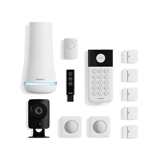 SimpliSafe 12 Piece Wireless Home Security System w/HD Camera - Optional 24/7 Professional Monitoring - No Contract - Compatible with Alexa and Google Assistant