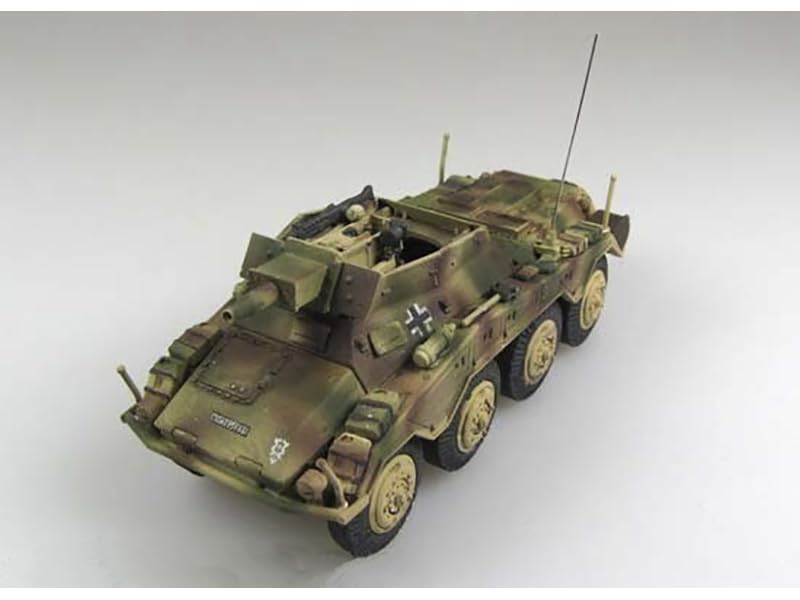 Modèle moulé sous pression Sd.Kfz. 234/3 de Panzerstahl, pièce de collection 1/72 d'élite