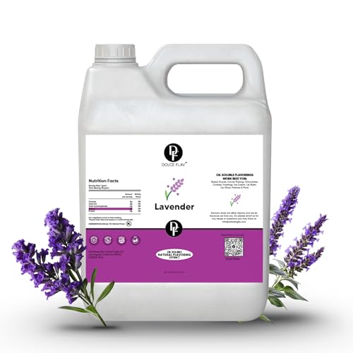 Dolce Flav Lavender Flavoring Oil for Chocolates, Restaurant Size, 32 Fl Oz