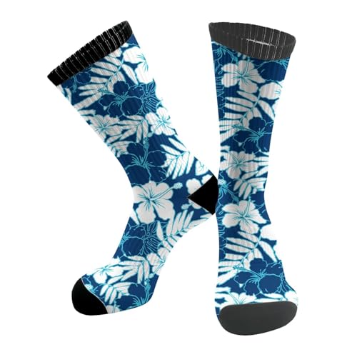 Classic Horror Blood Splatter Unisex Athletic Crew Cushion Socks For Running Workout Wicking Cushion Mid-Calf Socks2