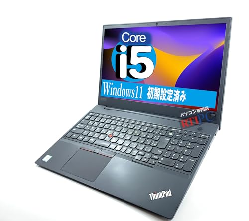 �y�����ςݕi�z�m�[�g�p�\�R��?? ThinkPad E580, MS Office 2019/Win 11Pro �����\ Core i5-8250U-1.6 Ghz ������ 8 GB SSD 256 GB 15.6 �C���` HD, WiFi, HDMI, 