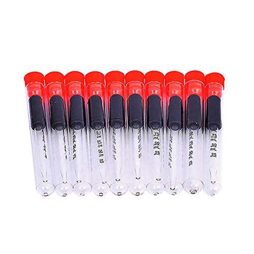 Pipeta graduada de vidrio de 1 ml con tapa de goma, tubo de goteo recto para pintura de laboratorio, 10 unidades