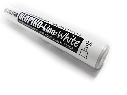 Amazon | デリーター ラインマーカー ネオピコラインホワイト0.5
