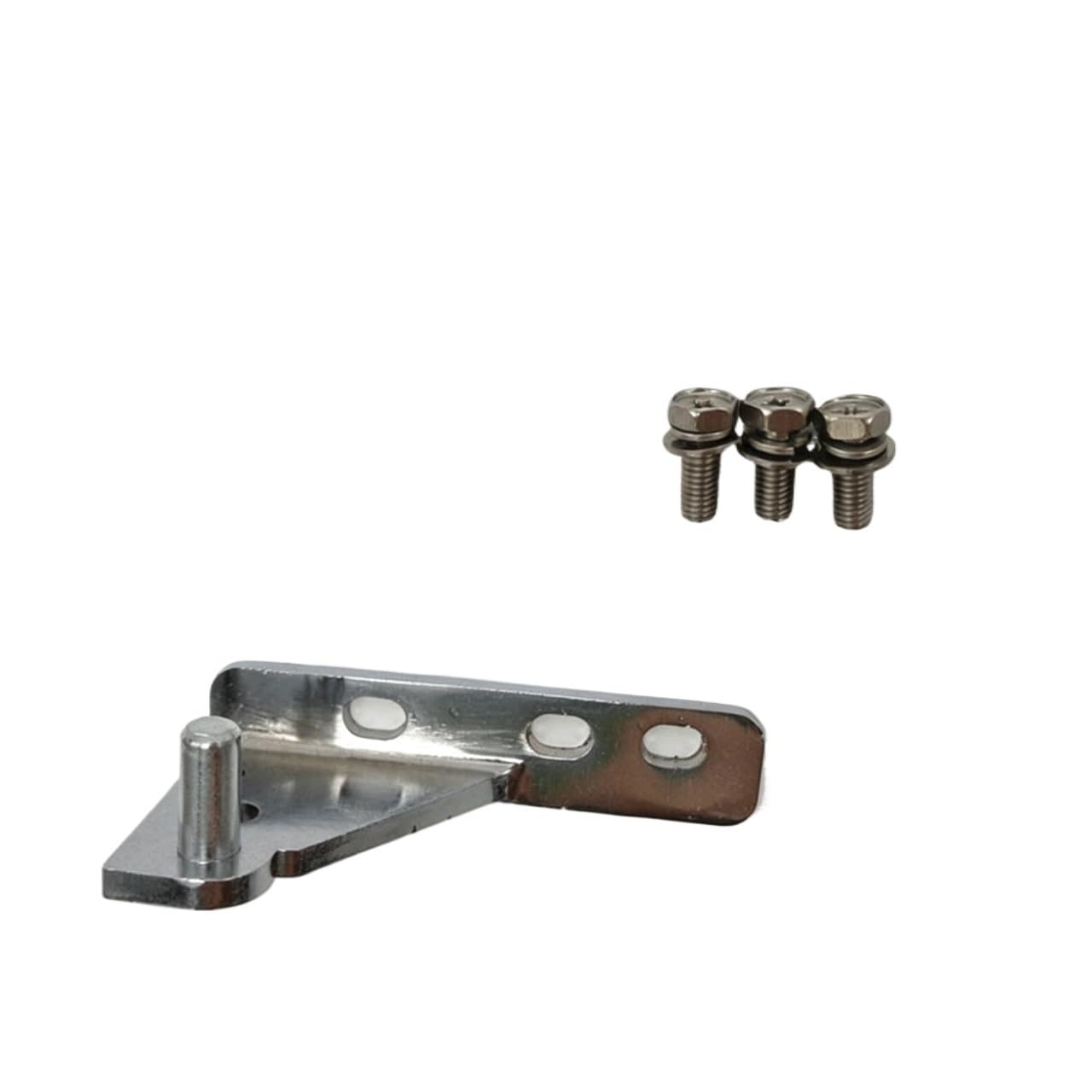 Genterun Lower Left 35Mm Wheelbase Refrigerator Door Hinge, Commercial Kitchen Freezer Replacement Hinges Repair Parts Set(Lower Left)