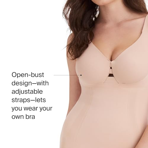 SPANXsculpt OnCore Open-Bust Brief Bodysuit - Sculpting Body Shaper for Women - Level 3 Compression - Adjustable Straps4