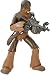 Star Wars Galaxy of Adventures The Rise of Skywalker Chewbacca 5"-Scale Action Figure Toy with Fun Action Move