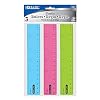 BAZIC Products Plastic Ruler 6 15 cm, Transparent Assorted Color Measuring Tool with Inches & Centimeters, Durable Plastic Rulers for, School, Office, and Home, 3/Pack, 1-Pack