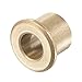uxcell Flange Sleeve Bearings 8mm Bore 12mm OD 12mm Length 16mm Flange Dia 2mm Flange Thickness Sintered Bronze Self-Lubricating Bushing 4pcs