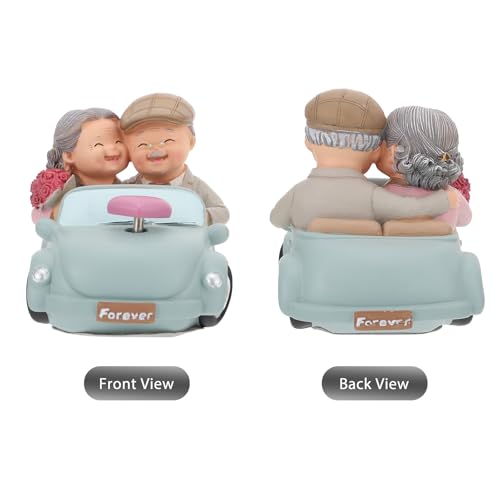 Décoration mariage figurine couple résine légère pour table - 4