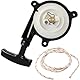 ZAMDOE Seilzugstarter 4203 190 0405 für Stihl BR320 BR340 BR380 BR400 BR420 SR320 SR340 SR400 SR420 Rucksack-Gebläsebaugruppe Ersatz mit Ersatz-Zugschnur