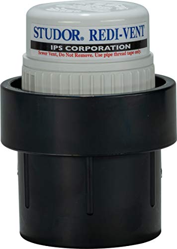 Studor 20349 Redi-Vent Air Admittance Valve with ABS Adapter, 1-1/2- or 2-Inch Connection - Thumbnail 5