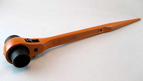 PRIORY EXTRA LONG Scaffold/Scaffolder 19 -21mm 7/16 Podger Ratchet steel erector