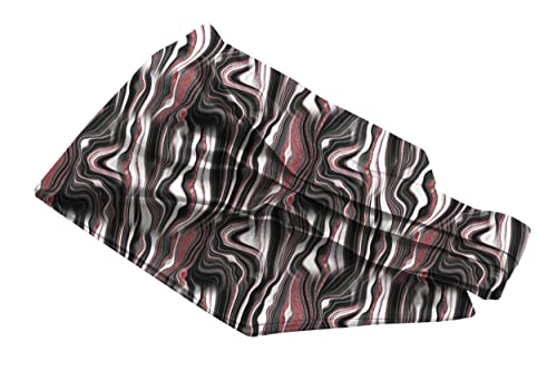 Image of BLACKSMITH Jacquard Microfiber Neckwear Ascot and Matching Pocket Square Set for Men