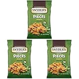 Snyder's of Hanover Jalapeño Flavored Pretzel Pieces, 11.25 Oz (Pack of 3)