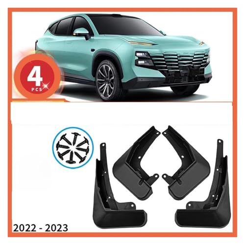 Guardabarros flaps de barro para Chery Jetour Dashing 2023-2024: olvídate de salpicaduras y suciedad 4