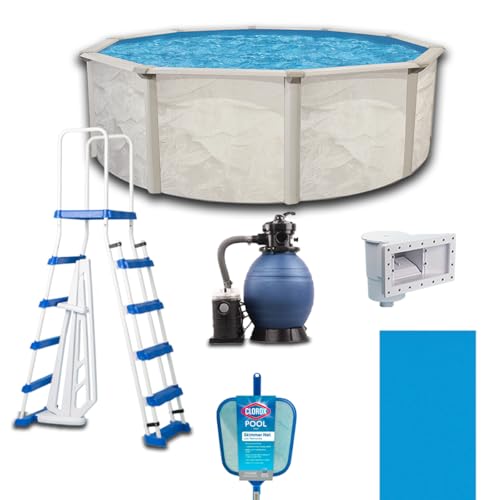 WaterThat Above-Ground Pool Kit with Sand Filter and Ladder