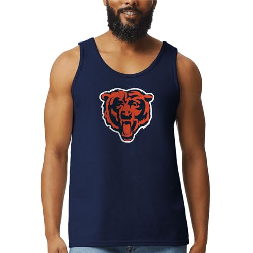 Camiseta Chicago Bears de Estilo Desgastado para Tus Días de Partido y Gimnasio