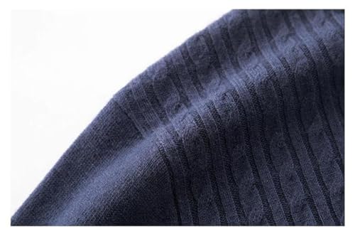 Men's Wool Sweater Cardigan Zipper Thick Knitted Basic Casual Knitted Slim Business Jumper4