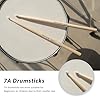 Vaisoeny 7A Drumsticks, Nylon Tip Drum Sticks Set for Acoustic Drums or Electronic Drums, Oval Nylon Tip Maple Drumsticks for Drummers and beginners (12 Pair) #4
