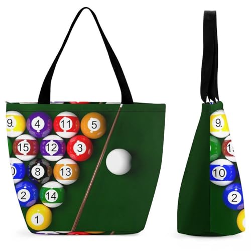 Sac à main pour femme grand volume | Sac de shopping billard 32.5cm