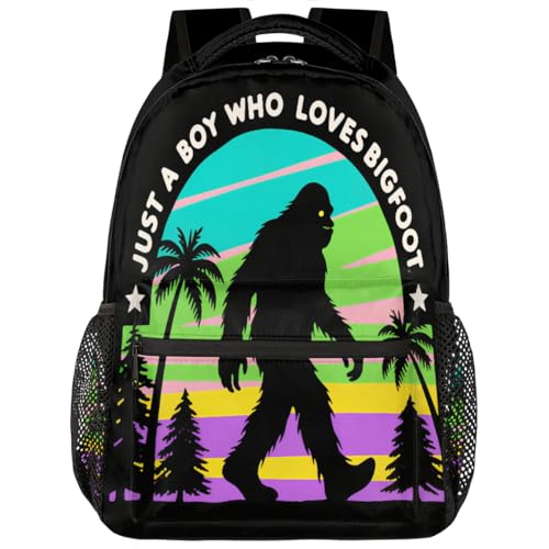 Mochila para laptop de 15.6 pulgadas ligera con diseño Sasquatch