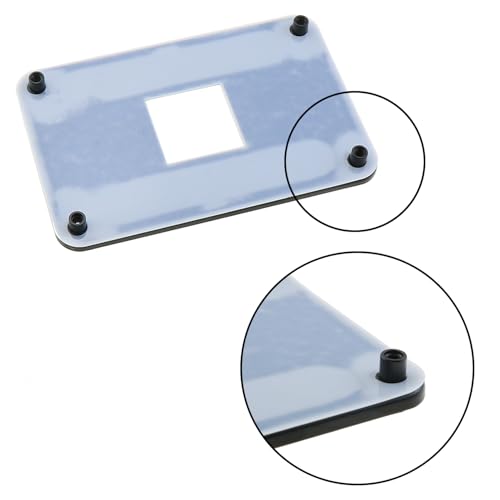Placa de montaje soporte para ventilador CPU AMD AM4, radiador, placa trasera metálica miniatura 4