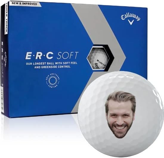 Callaway Golf 2023 ERC Soft Triple Track Photo Golf Balls