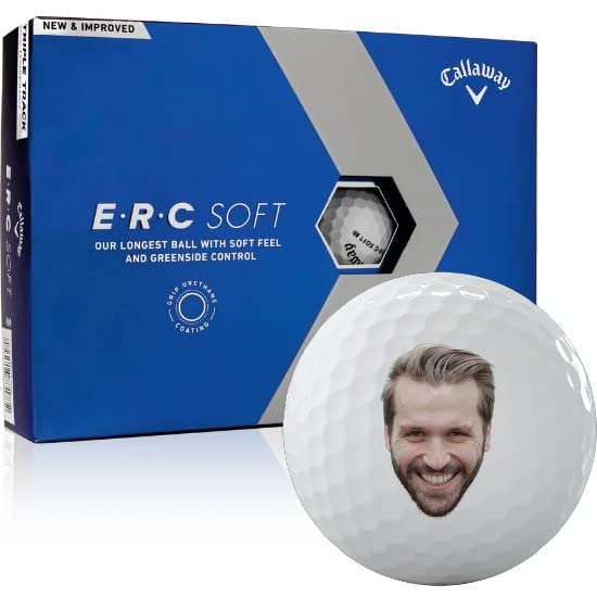 Callaway Golf 2023 ERC Soft Triple Track Photo Golf Balls