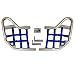 Yamaha Raptor 350 YFM 350 (2004-2013) Standard Nerf Bars Silver w/Blue Net