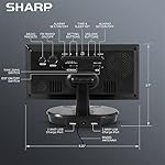 Sure! The shortened title for the product could be: SHARP Digital Alarm Clock - LED Display, FM Radio