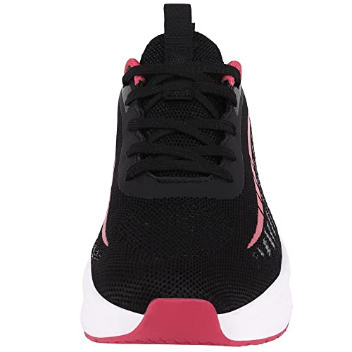 Sostalu Womens Walking Tennis Shoes Slip On Memory Foam Lightweight Running Sneakers For Gym Sports Workout Black Size 9.5 #TOP6