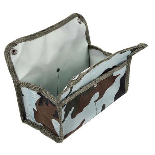 Abaodam Outdoor Tissue Dispenser Napkin Case Canvas Picnic Holder for Camping Home and Outdoor Use Durable Multifunctional Camo Design Travelers and Outdoor