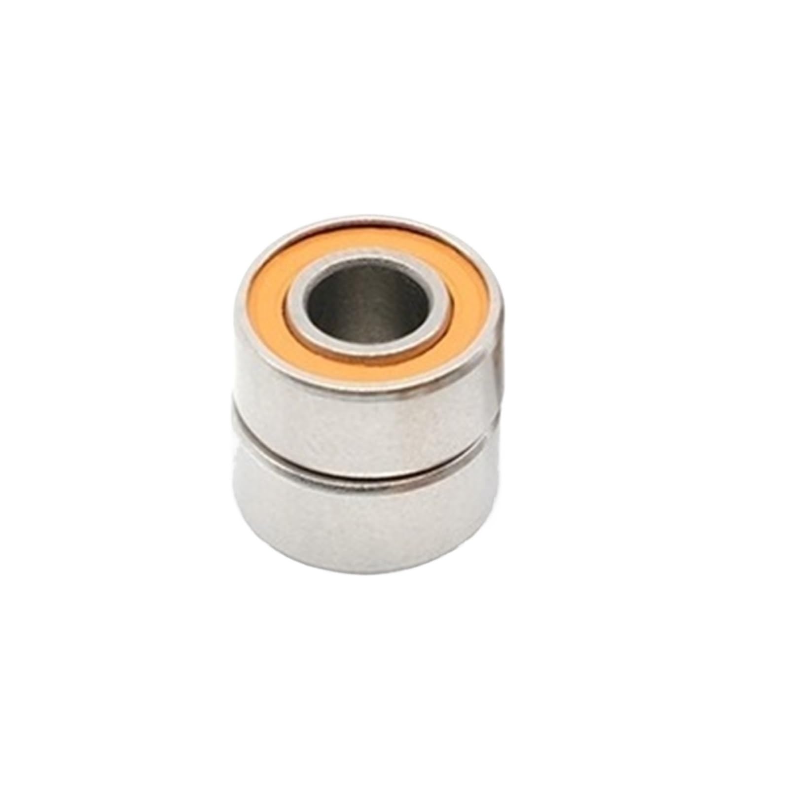 Lot de 2 roulements à billes S684 2RS CB ABEC-7 4 x 9 x 4 mm en acier inoxydable hybride en céramique S684-2RS CB S684RS
