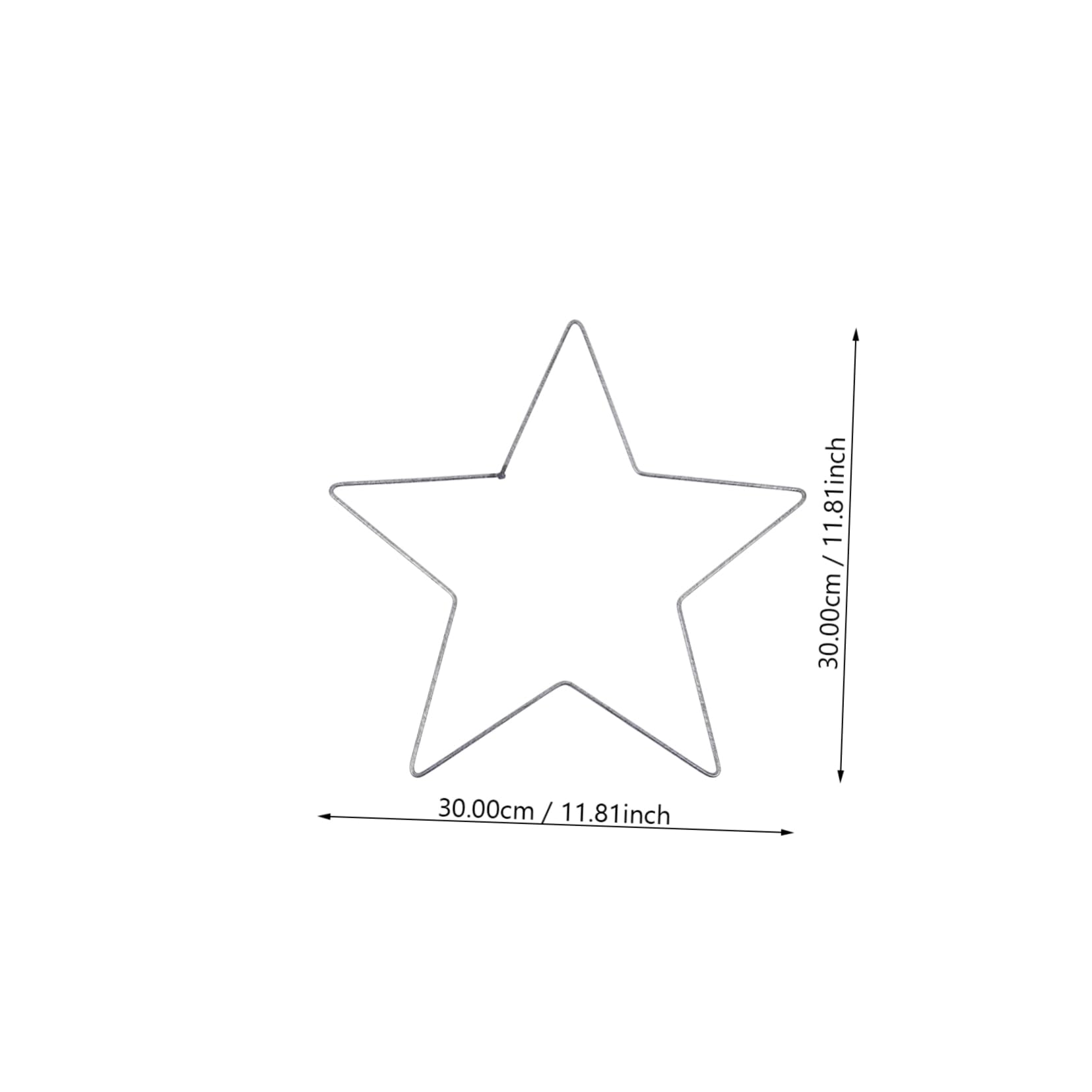 Cabilock 2Pcs Heart Shape Wreath Frame Decor for Christmas Holidays for Indoor Outdoor Wall Ceiling Decoration