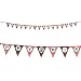 Sock Monkey Party Supplies - Flag Ribbon Banner