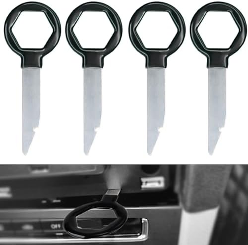 Jetstream Autoradio Ausbauwerkzeug Set - 4-teilig Für Einfachen Radiowechsel