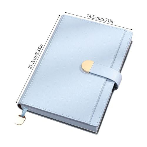 Carnet de notes en cuir PU premium rigide pour écriture fluide - 5